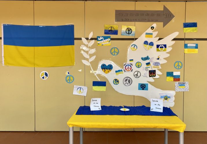 Für Frieden in der Ukraine